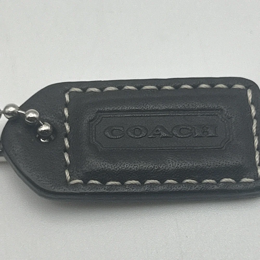Authentic Coach Signature Canvas Coin Purse Wristlet With tag